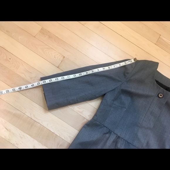 COPY - J. Crew Gray Suiting Peplum Blazer - Picture 13 of 13